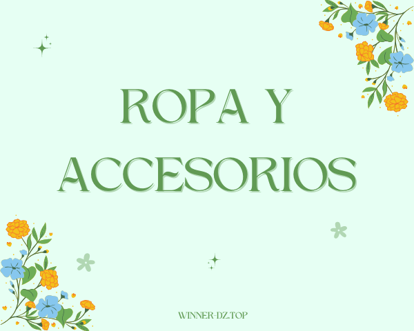 Ropa y Accesorios